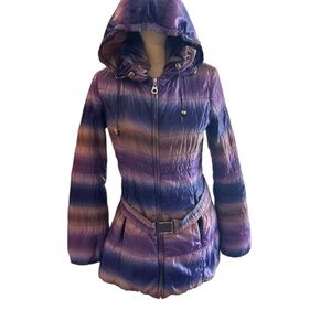 Elegant Women's Ombre Puffer Jacket